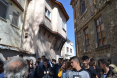 Οι μαθητές στα σοκάκια της Τρίγλιας