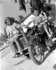 1957 τρίκυκλη μηχανή για μεταφορά πάγου